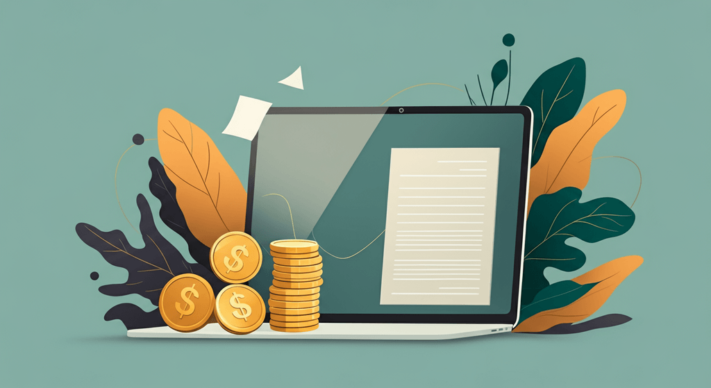 A professional blog header illustration for an article about Personal Finance. Context: Picture this: you saved diligently...