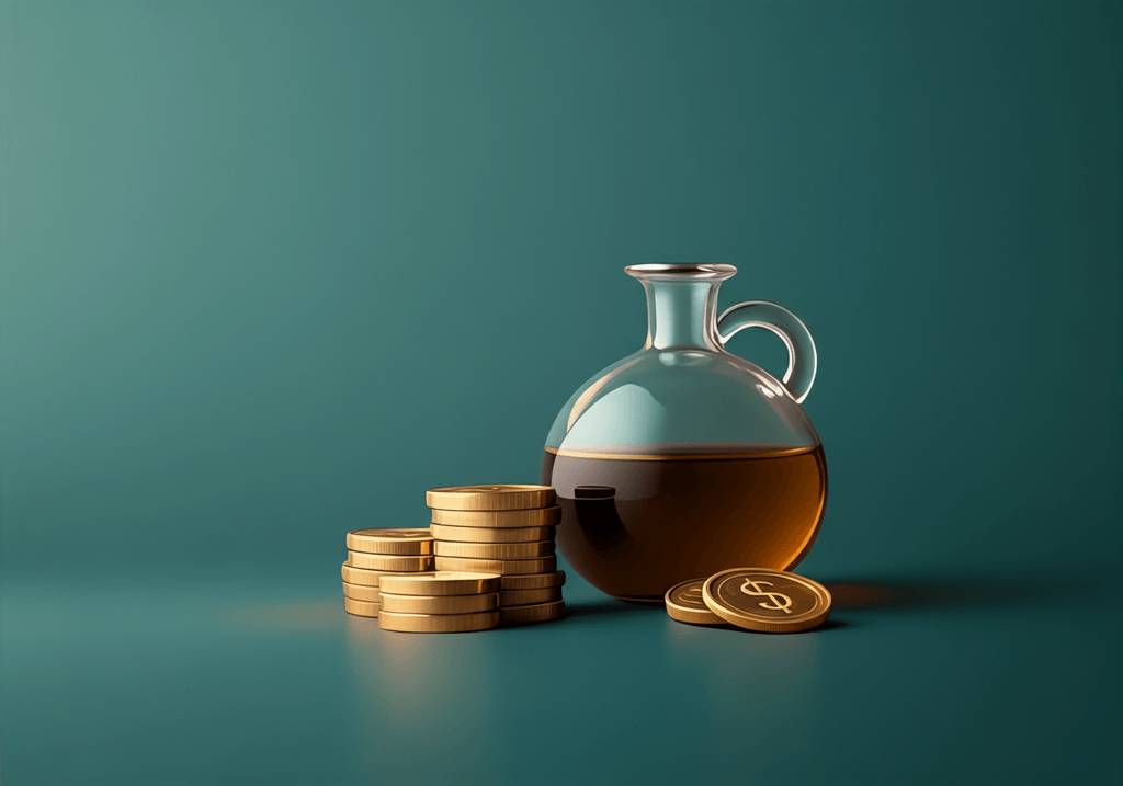A professional abstract illustration representing the concept of How much you actually need in Personal Finance